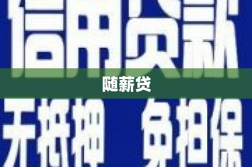 甘泉随薪贷
