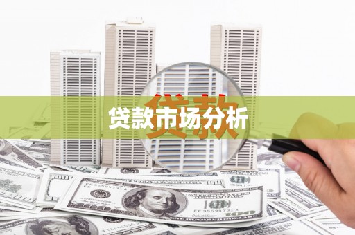 甘泉贷款市场分析