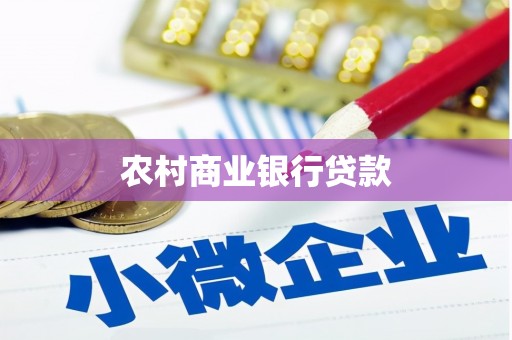 甘泉农村商业银行贷款
