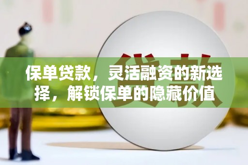 甘泉保单贷款，灵活融资的新选择，解锁保单的隐藏价值