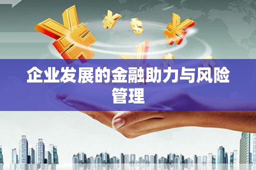 甘泉企业发展的金融助力与风险管理
