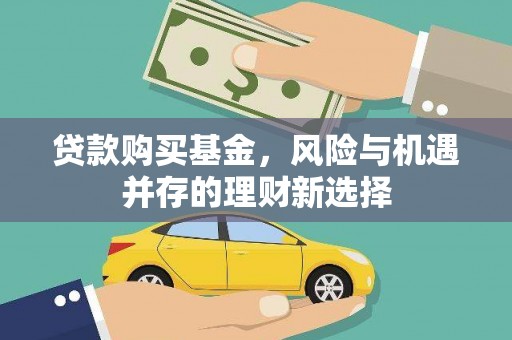 甘泉贷款购买基金，风险与机遇并存的理财新选择