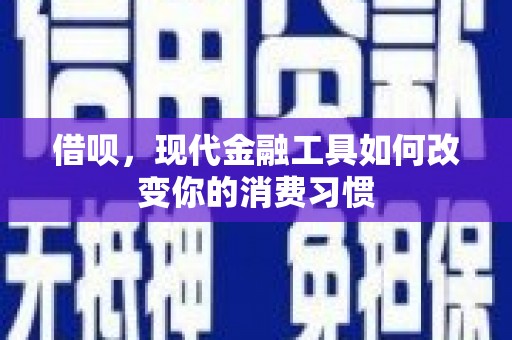 甘泉借呗，现代金融工具如何改变你的消费习惯