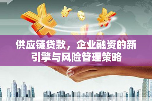 甘泉供应链贷款，企业融资的新引擎与风险管理策略