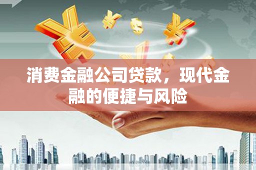 甘泉消费金融公司贷款，现代金融的便捷与风险
