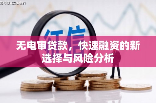 甘泉无电审贷款，快速融资的新选择与风险分析