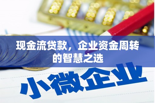甘泉现金流贷款，企业资金周转的智慧之选