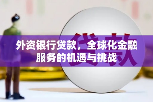 甘泉外资银行贷款，全球化金融服务的机遇与挑战