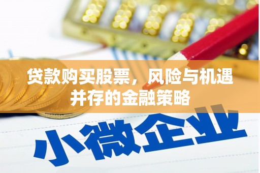 甘泉贷款购买股票，风险与机遇并存的金融策略